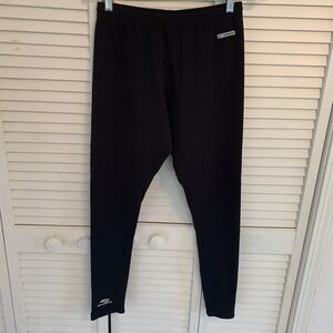 Brooks Vapor Dry Mens Running Tights Black Compression Leggings Large Activewear